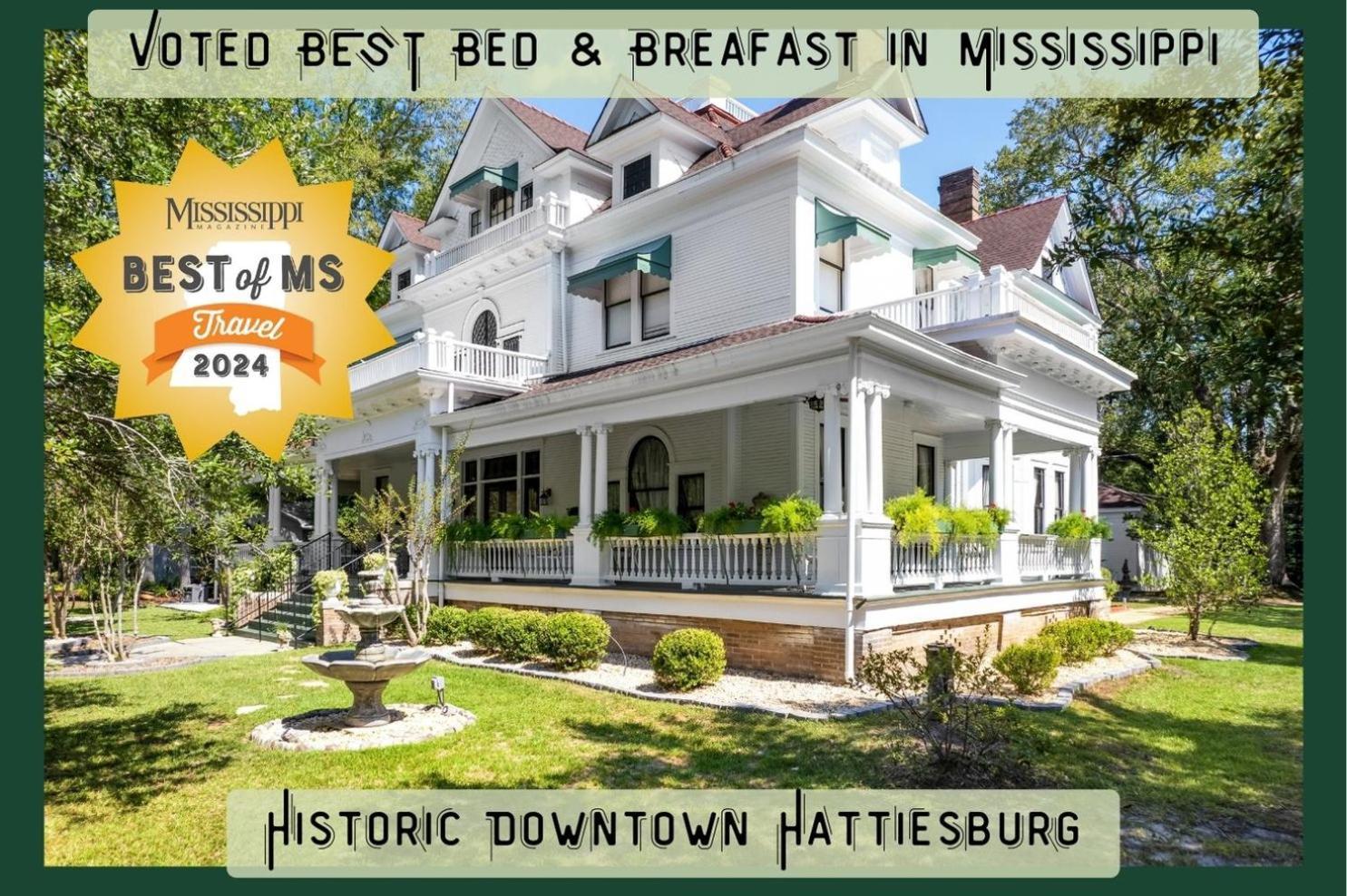 Ross Mansion Bed & Breakfast Hattiesburg Exterior foto